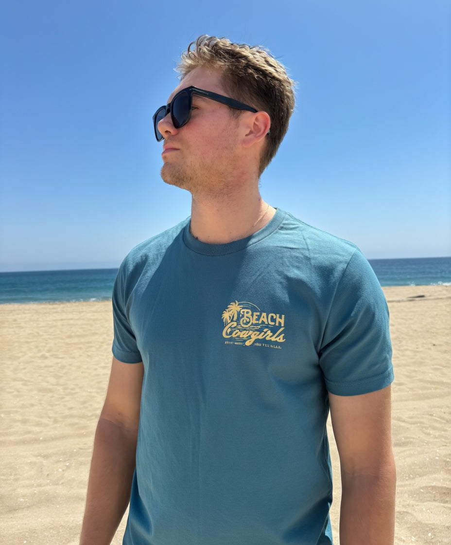 Beach Cowgirls Mens T-Shirt