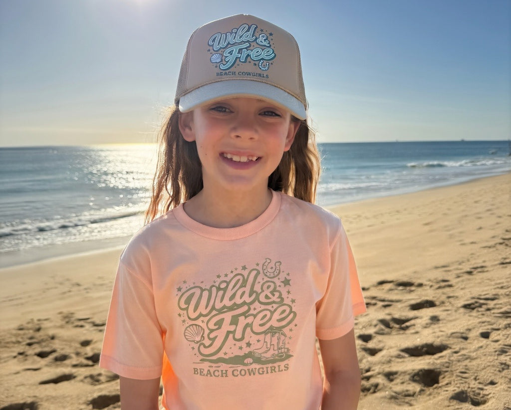 Wild & Free Youth Trucker Hat