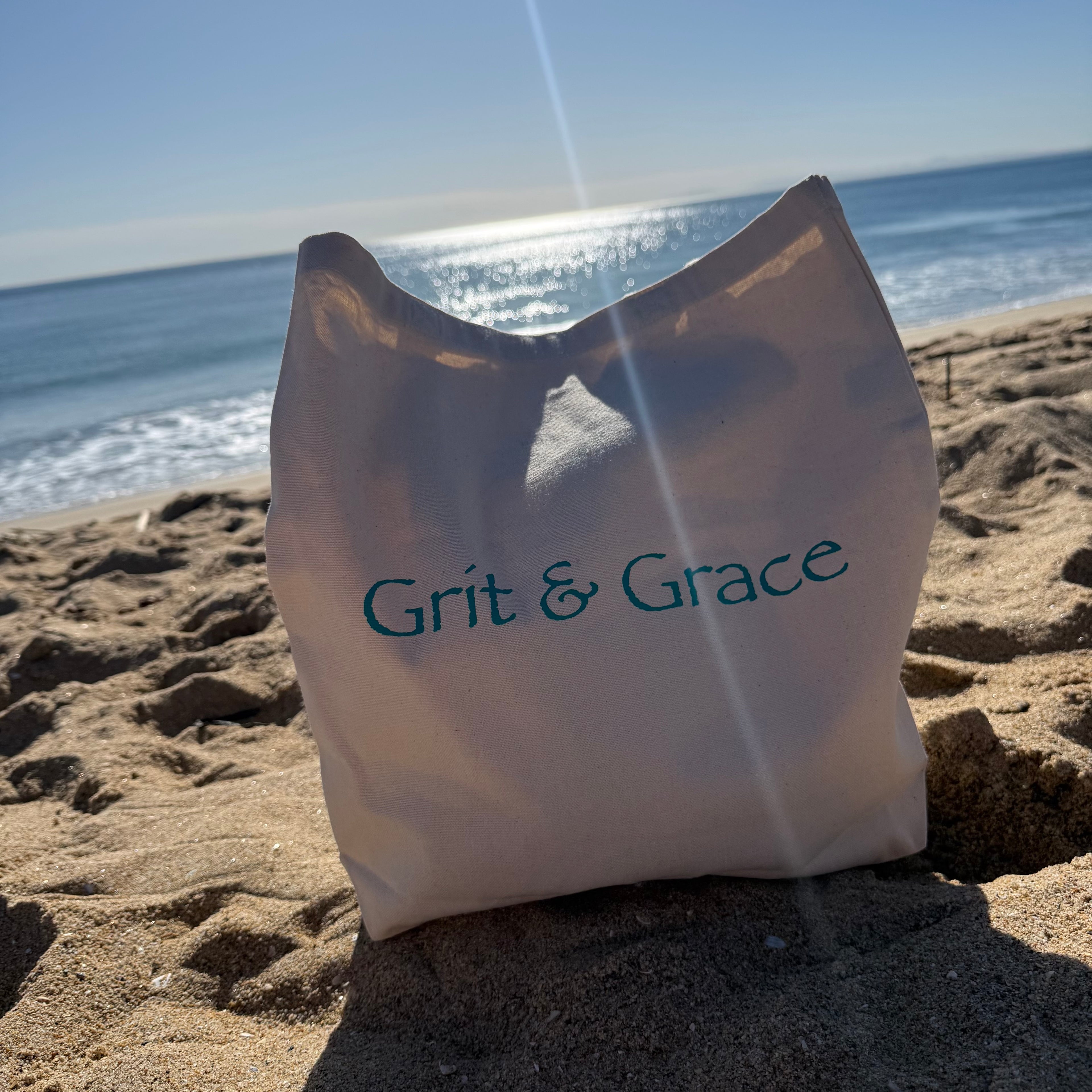 Beach Cowgirls + Grit & Grace Canvas Tote Bag