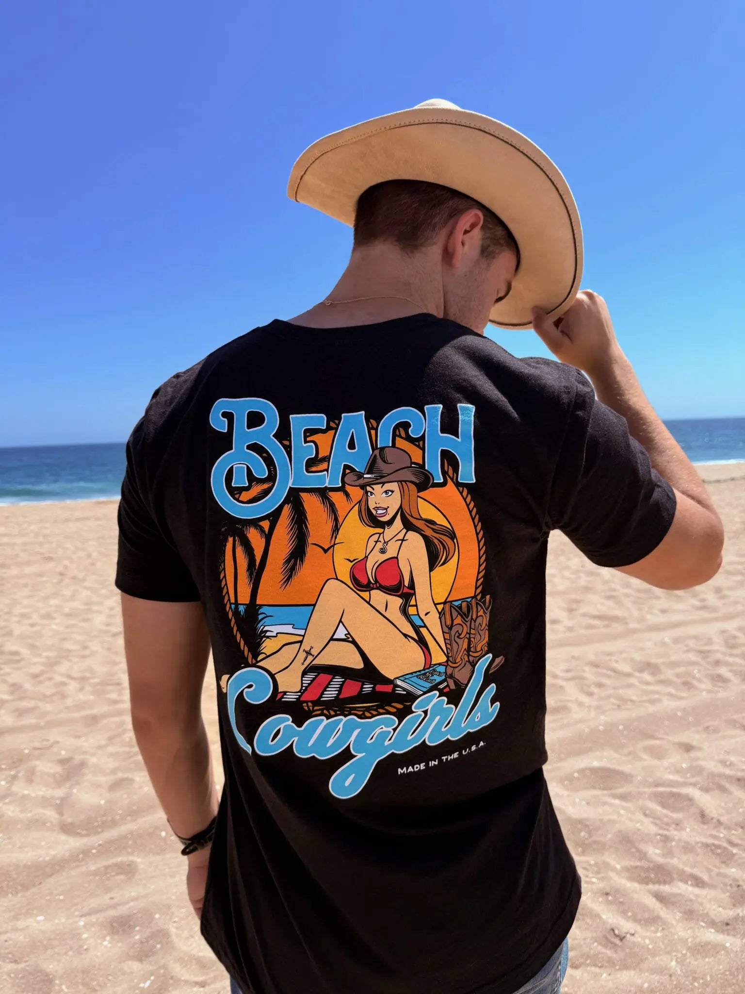 Men's Beach Cowgirls Graphic Tee | Beach Cowgirls