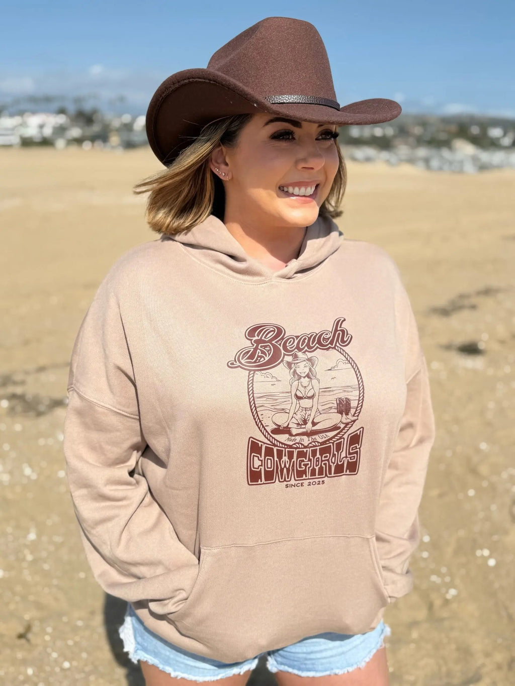 women's beach hoodie soft relaxed fit