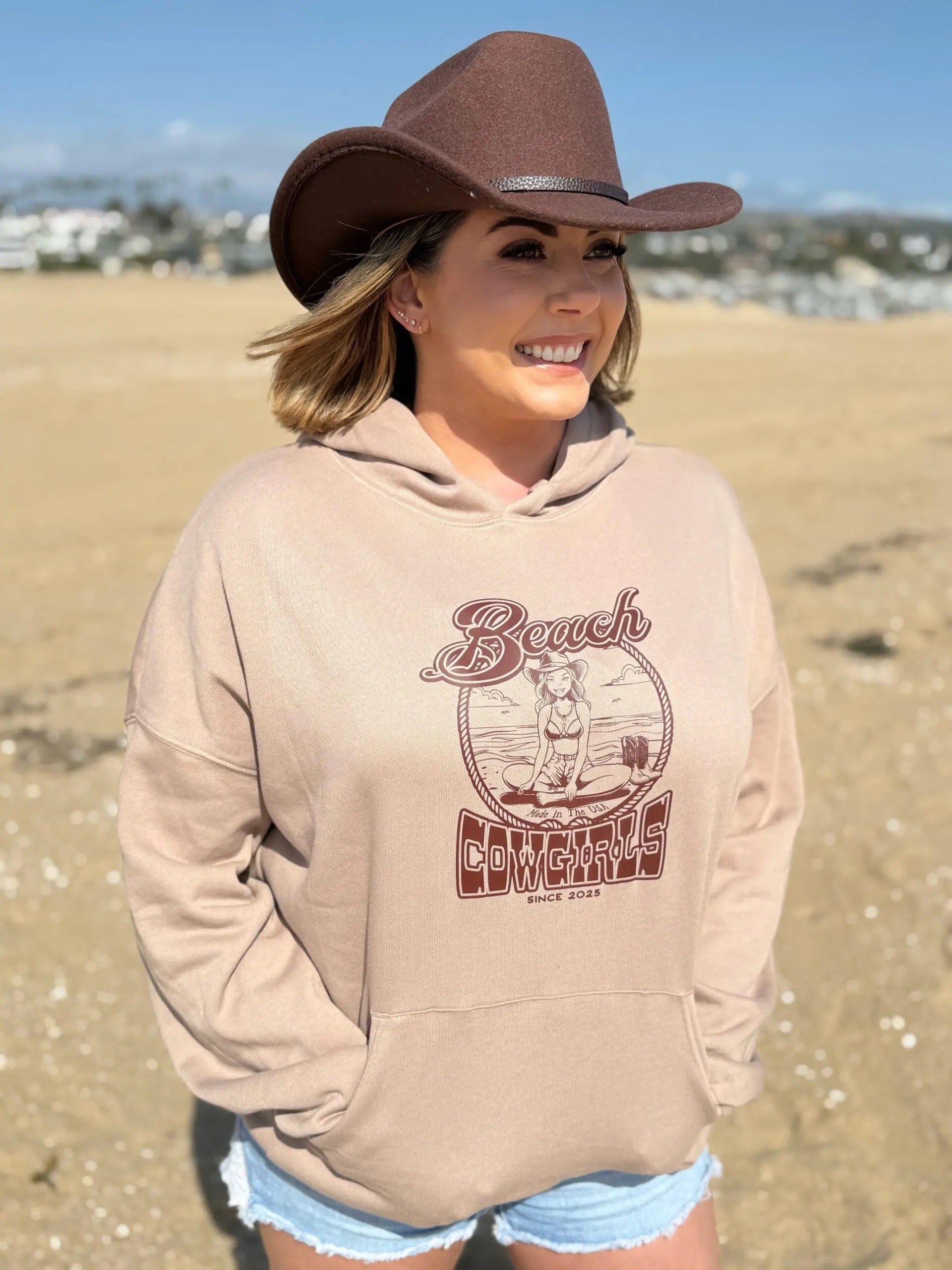women's beach hoodie soft relaxed fit