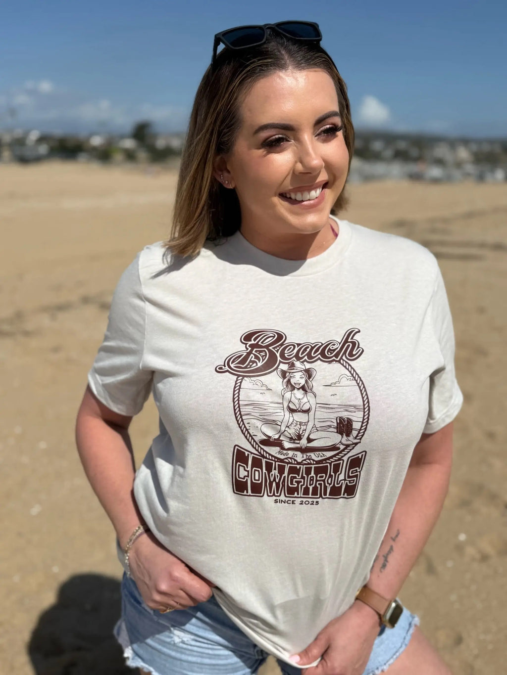 Everyday Coastal Logo Tee for Women | Beach Cowgirls