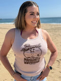 Simple Coastal Logo Tank for Women | Beach Cowgirls
