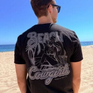 Men's Beach Cowgirls One Color Logo Tee | Beach Cowgirls