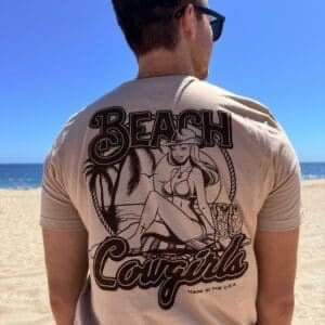 Men's Beach Cowgirls One Color Logo Tee | Beach Cowgirls