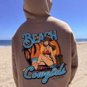 Beach Cowgirls Pullover Hoodie