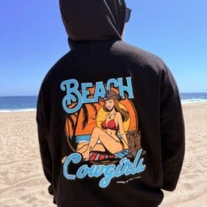 Beach Cowgirls Pullover Hoodie