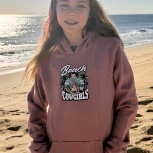 Beach Cowgirls Youth Hoodie