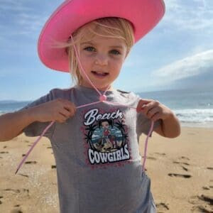 Beach Cowgirls Toddler Tee