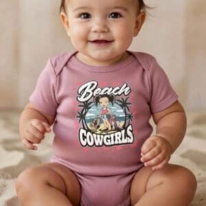 Beach Cowgirls Infant Onesie