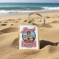 Beach Cowgirls Keychain