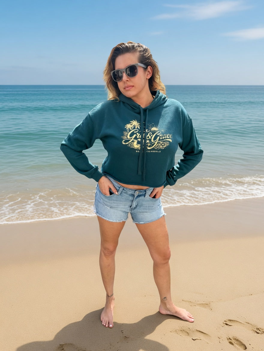 Grit & Grace Women's Cropped Hoodie