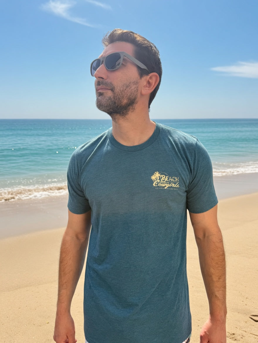 Beach Cowgirls Mens T-Shirt