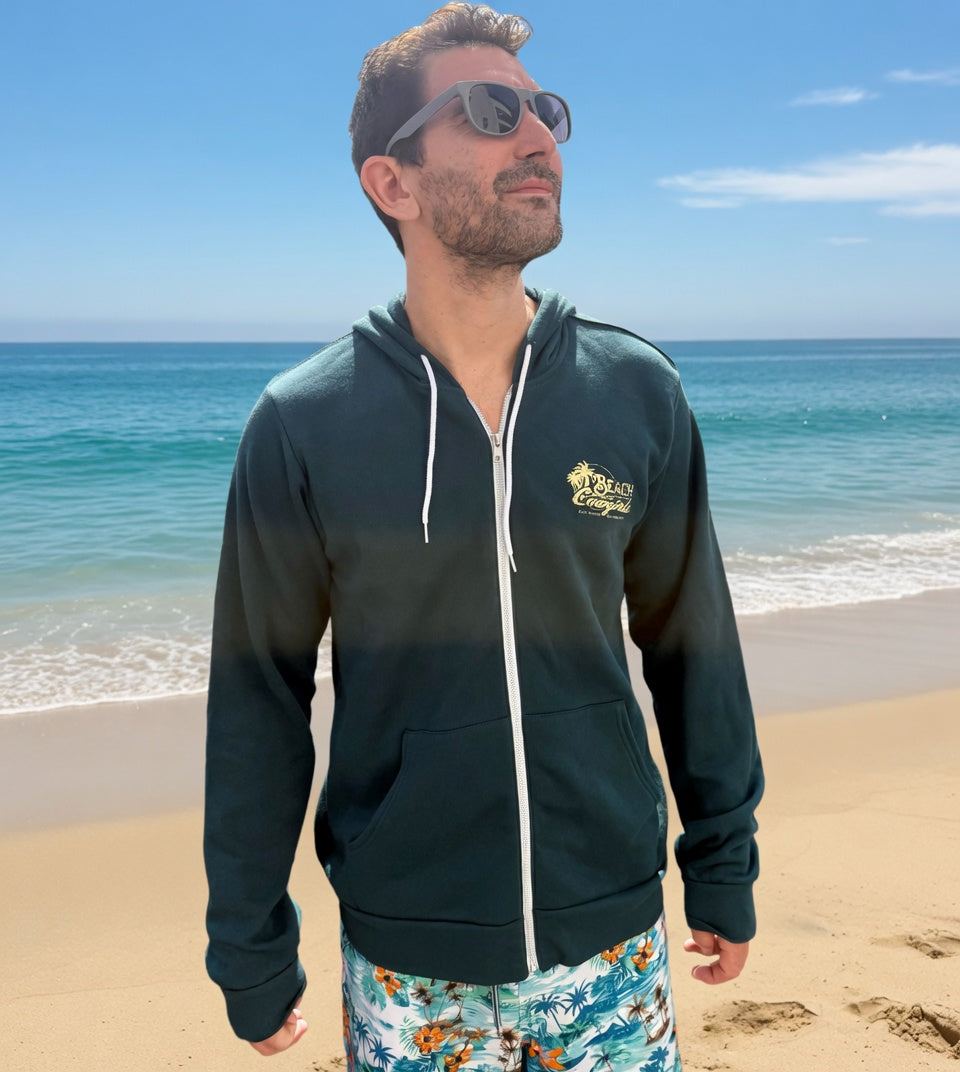Beach Cowgirls Zip-up Hoodie